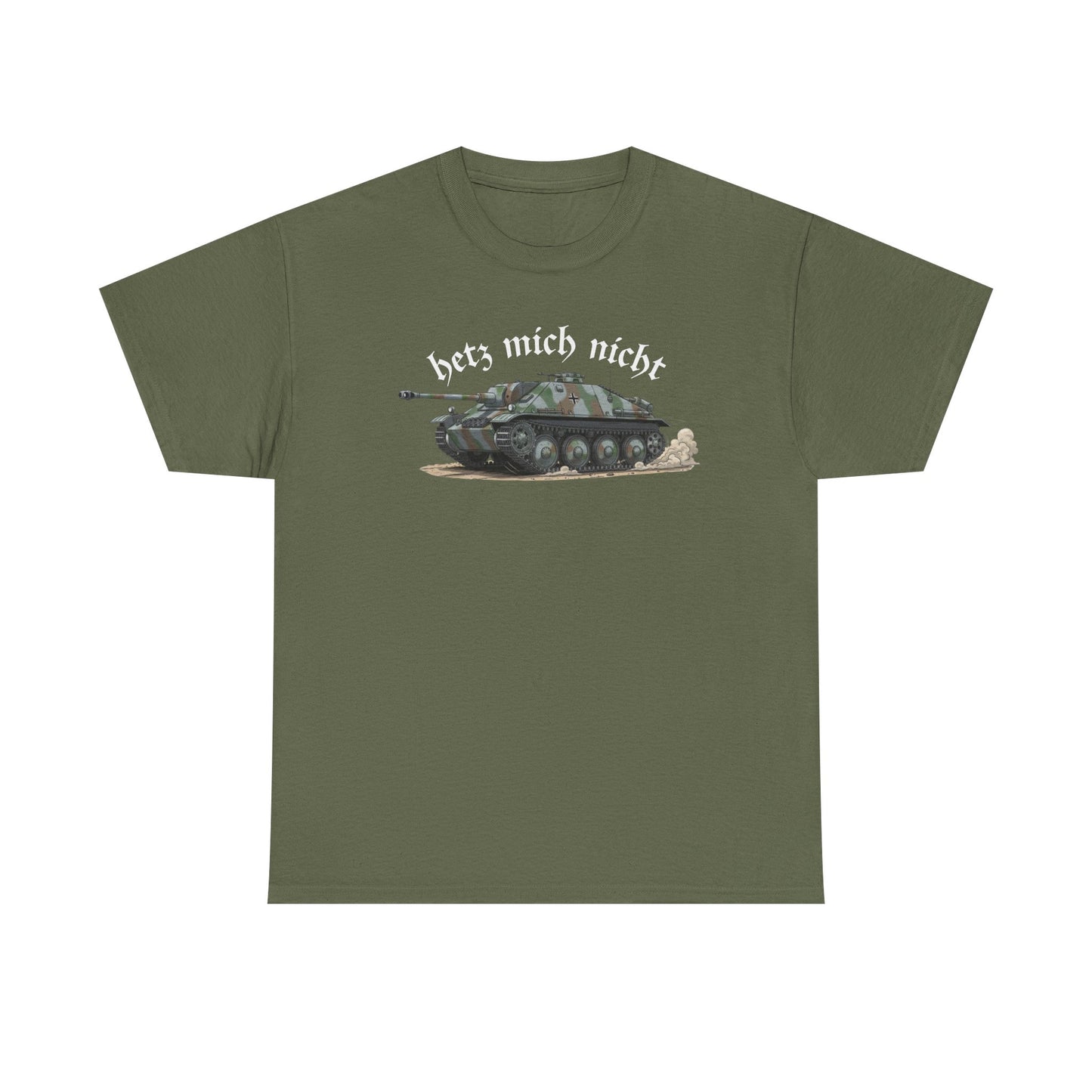 Hetzer „Hetz mich nicht“ – Das Shirt zum Kult-Panzer