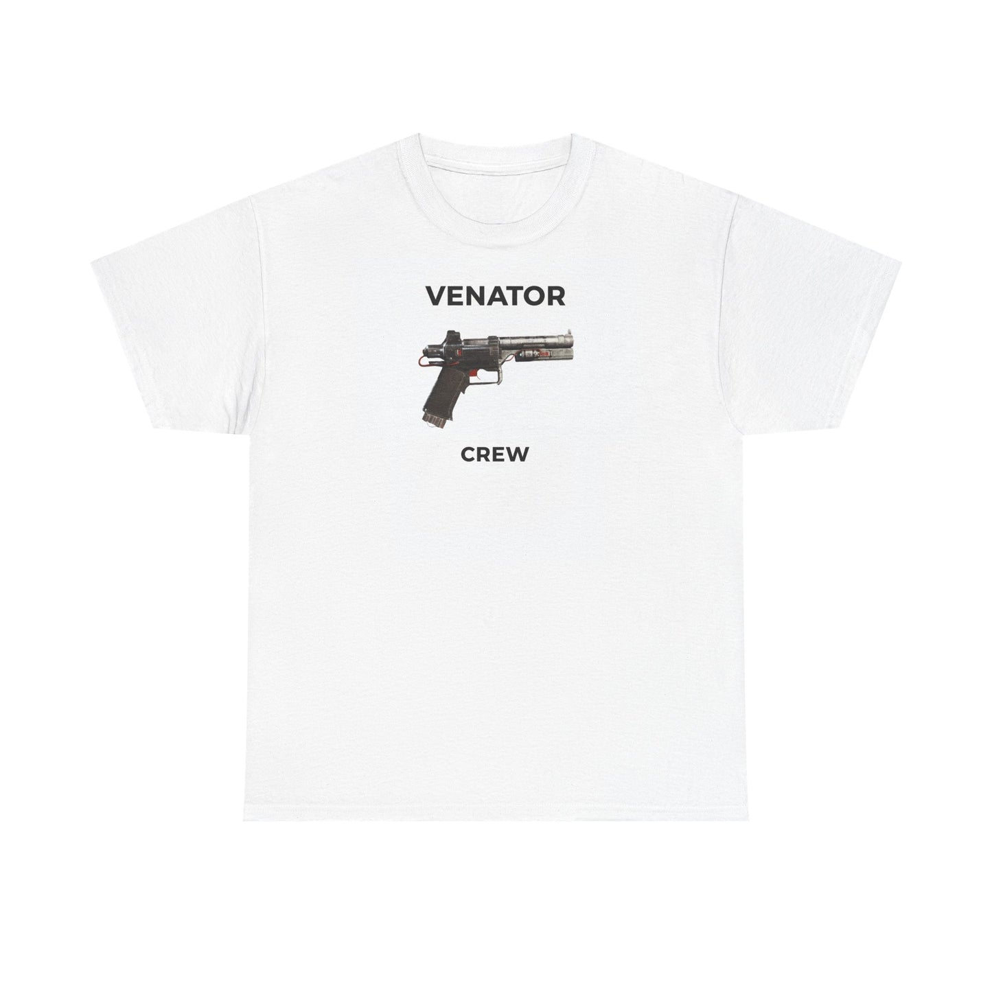 Venator Crew Pistol Graphic Tee - Gun Enthusiast Streetwear Arc Raiders