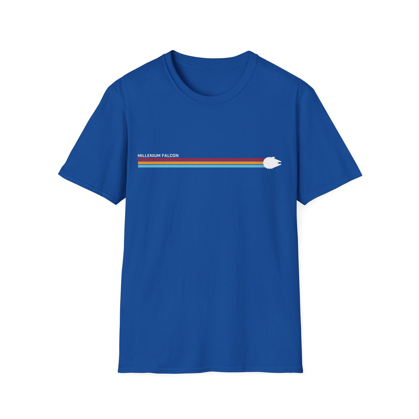 Millennium Falcon Hyperspace Tee – Minimalistisches Sci-Fi T-Shirt