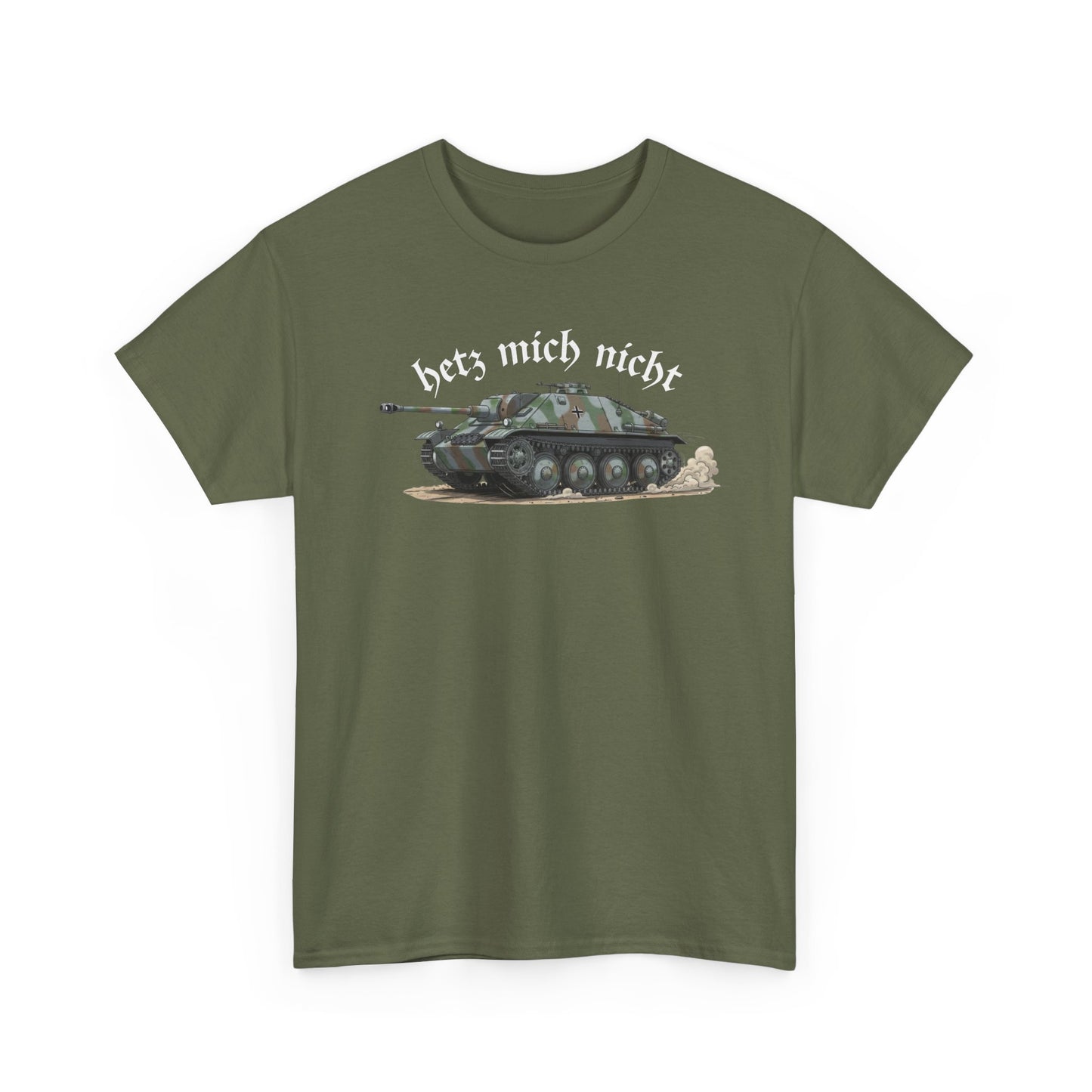 Hetzer „Hetz mich nicht“ – Das Shirt zum Kult-Panzer